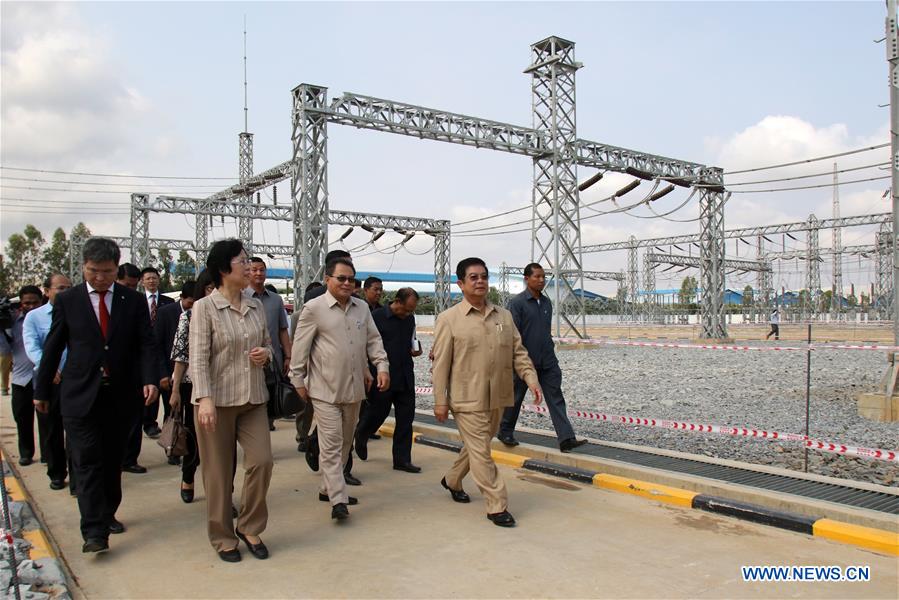 CAMBODIA-KANDAL-CHINA-FUNDED POWER TRANSMISSION SYSTEM-INAUGURATION 