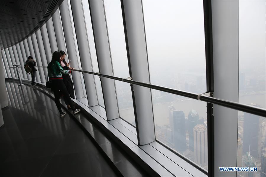 CHINA-SHANGHAI-SHANGHAI TOWER-TRIAL OPENING (CN)