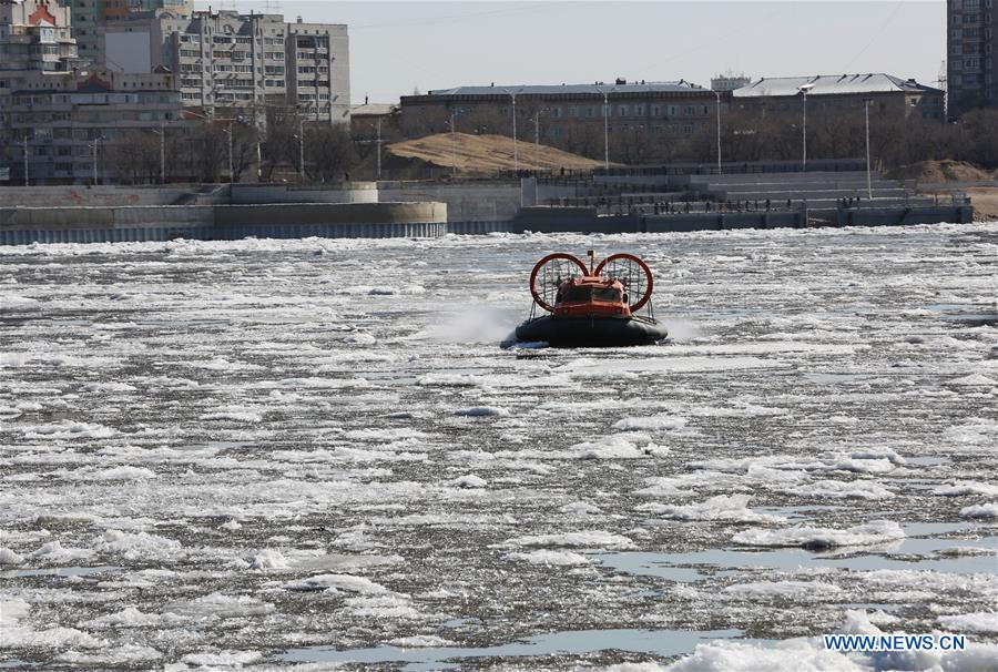 #CHINA-HEILONGJIANG-HEIHE RIVER-ICE FLOE (CN)