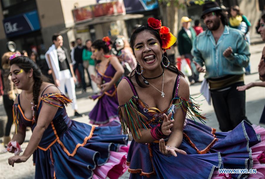 CHILE-SANTIAGO-CULTURE-INTERNATIONAL DANCE DAY