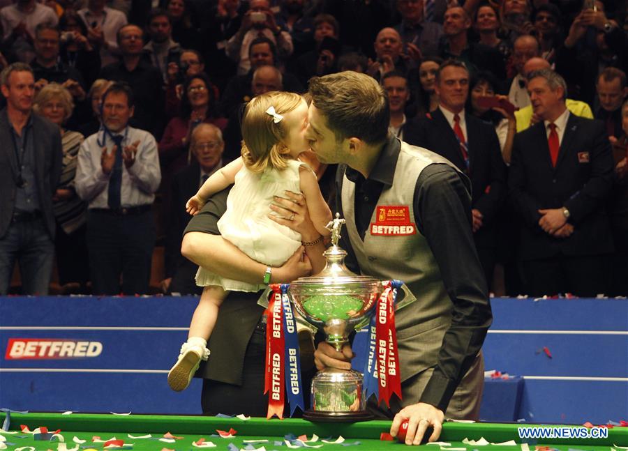 (SP)BRITAIN-SHEFFIELD-SNOOKER-WORLD CHAMPIONSHIP-FINAL