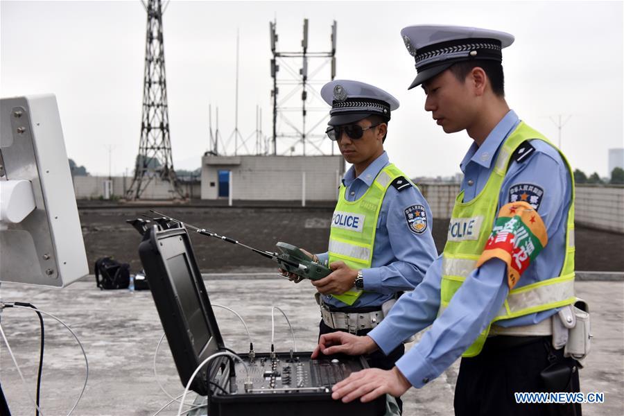 CHINA-GUANGDONG-TRAFFIC POLICE-DRONE (CN)