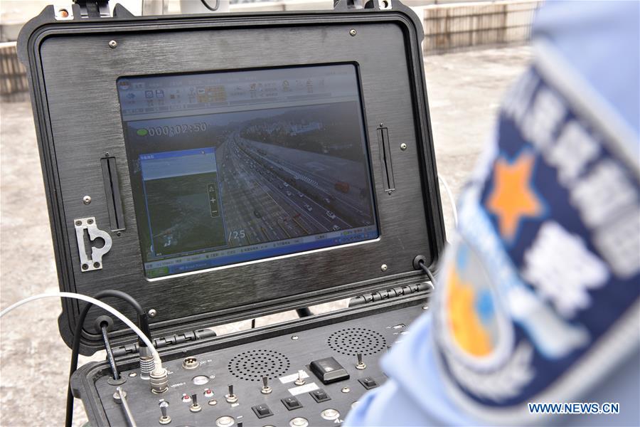 CHINA-GUANGDONG-TRAFFIC POLICE-DRONE (CN)