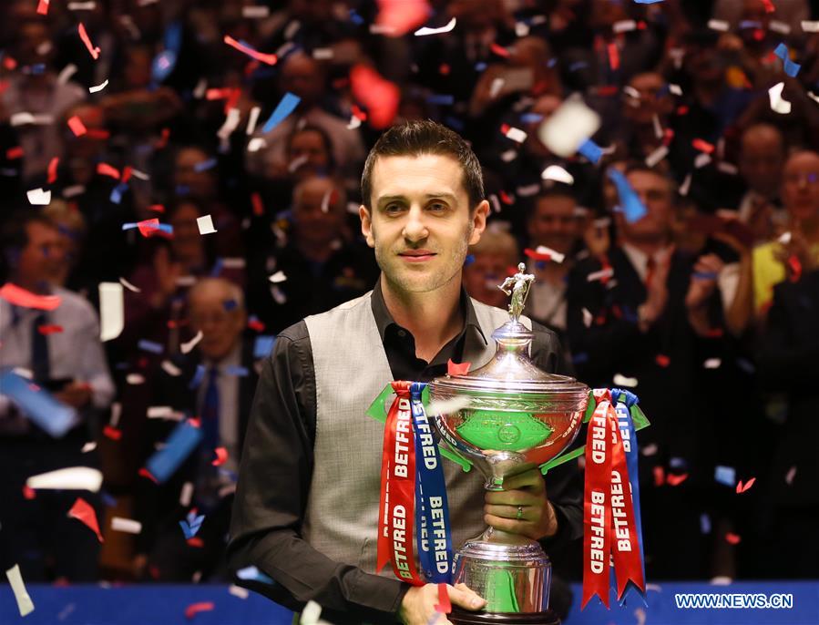 (SP)BRITAIN-SHEFFIELD-SNOOKER-WORLD CHAMPIONSHIP-FINAL