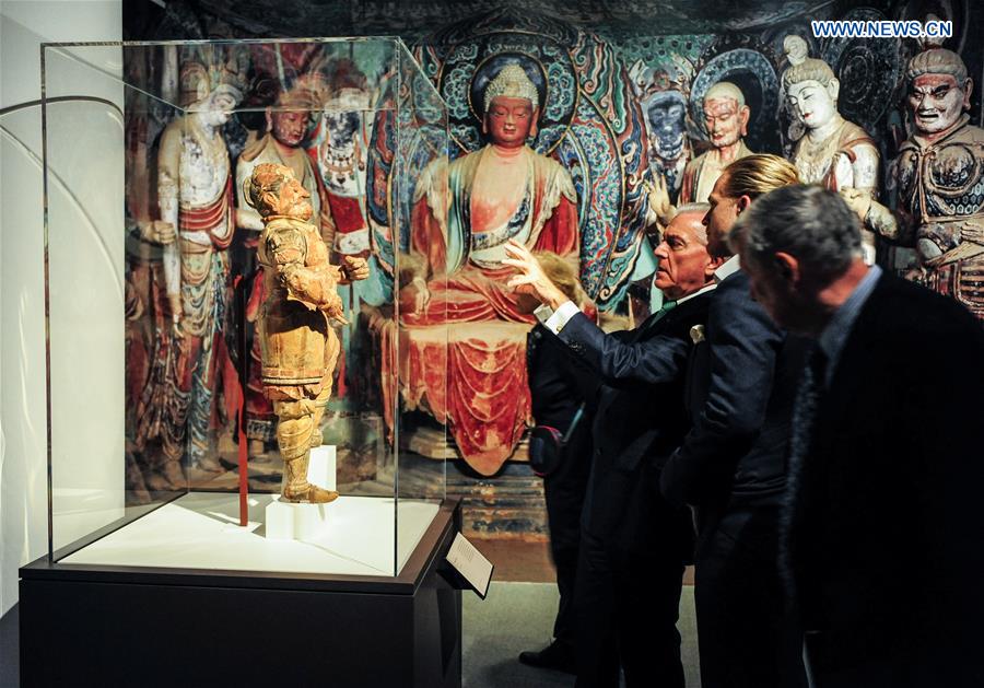 U.S.-LOS ANGELES-CAVE TEMPLES OF DUNHUANG-EXHIBITION