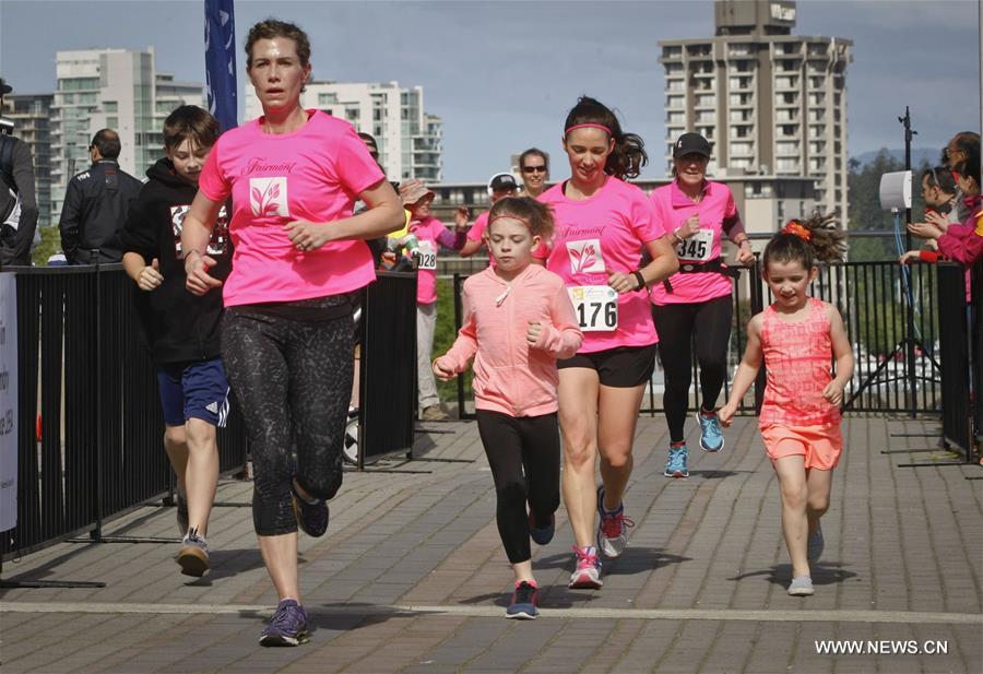 CANADA-VANCOUVER-MOTHER'S DAY-CHARITY RUN