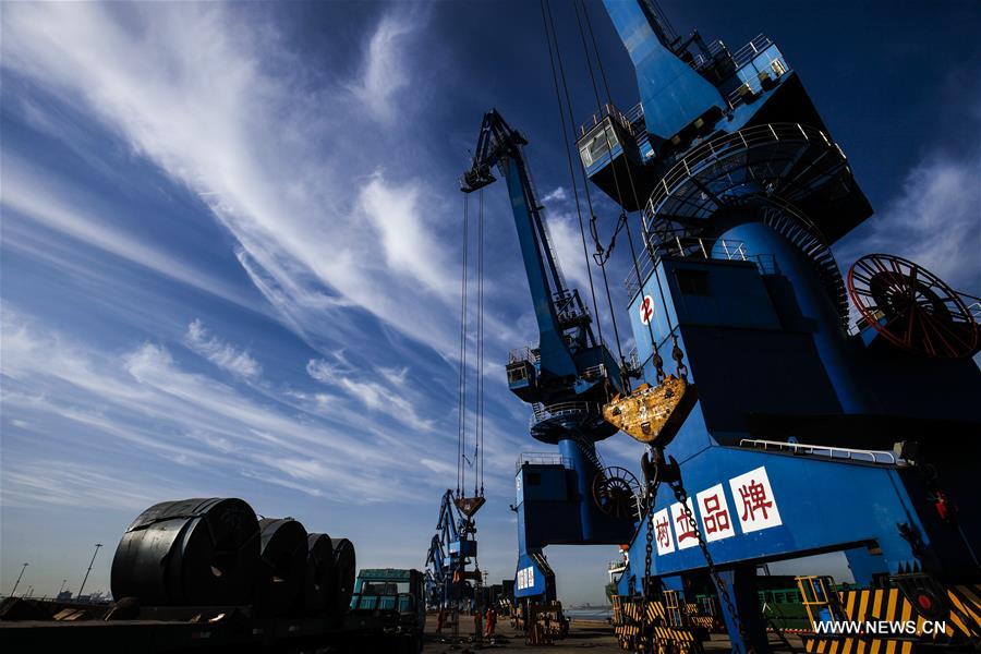 #CHINA-HEBEI-TANGSHAN-CAOFEIDIAN HARBOR-SCENERY(CN)