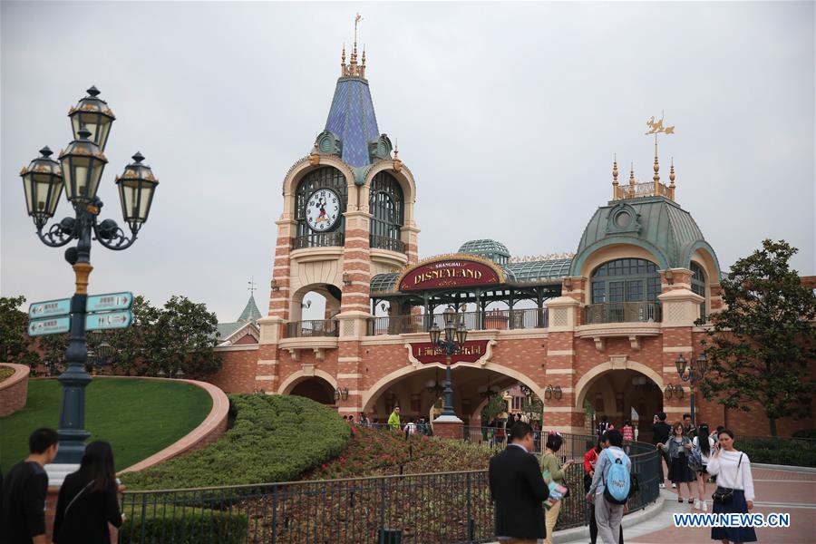 CHINA-SHANGHAI-DISNEY RESORT-TEST RUN (CN)