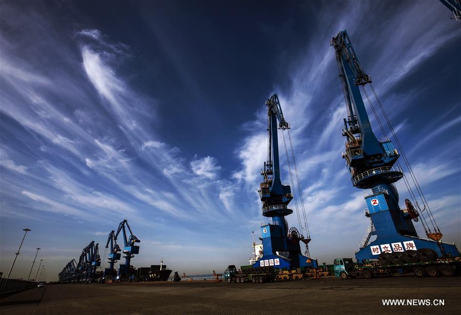 #CHINA-HEBEI-TANGSHAN-CAOFEIDIAN HARBOR-SCENERY(CN)
