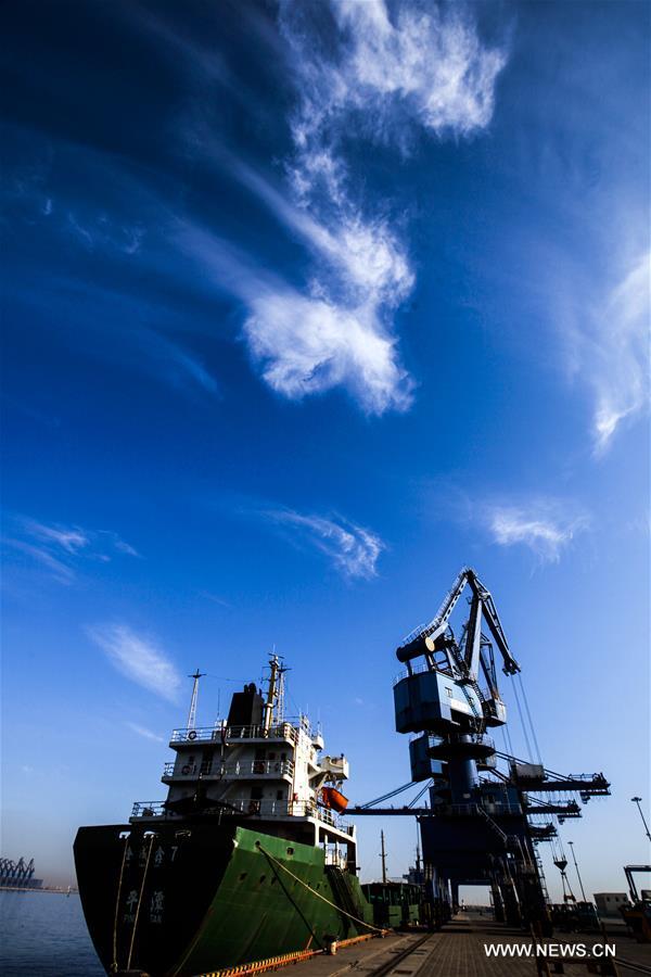 #CHINA-HEBEI-TANGSHAN-CAOFEIDIAN HARBOR-SCENERY(CN)