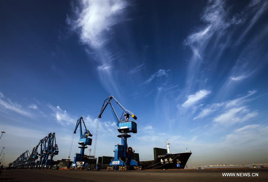 #CHINA-HEBEI-TANGSHAN-CAOFEIDIAN HARBOR-SCENERY(CN)