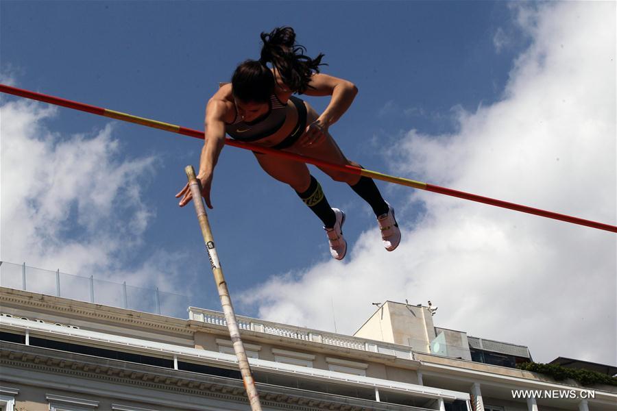 (SP)GREECE-ATHENS-POLE VAULT