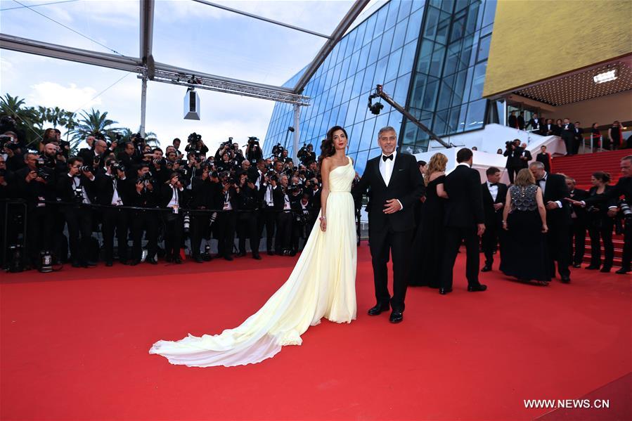 FRANCE-CANNES-FILM FESTIVAL-MONEY MONSTER-RED CARPET