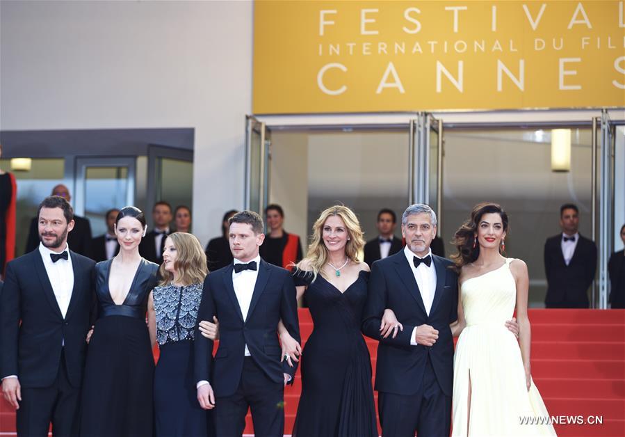 FRANCE-CANNES-FILM FESTIVAL-MONEY MONSTER-RED CARPET