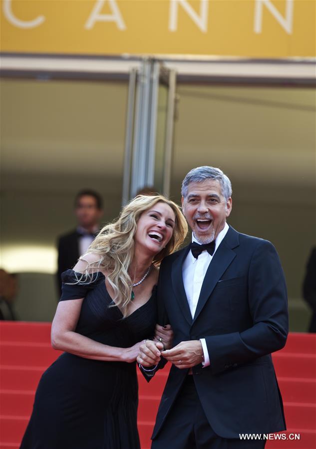 FRANCE-CANNES-FILM FESTIVAL-MONEY MONSTER-RED CARPET