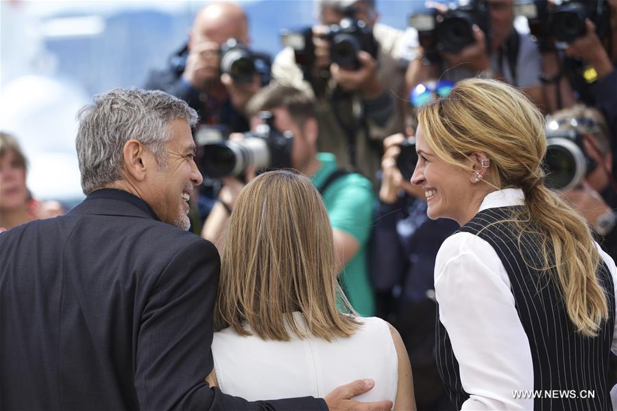 FRANCE-CANNES-FILM FESTIVAL-MONEY MONSTER-PHOTOCALL