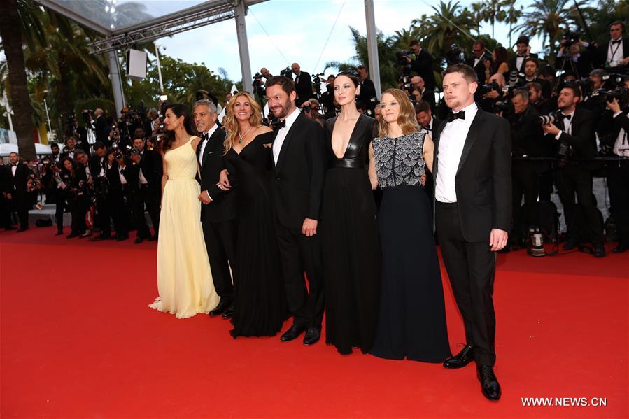 FRANCE-CANNES-FILM FESTIVAL-MONEY MONSTER-RED CARPET