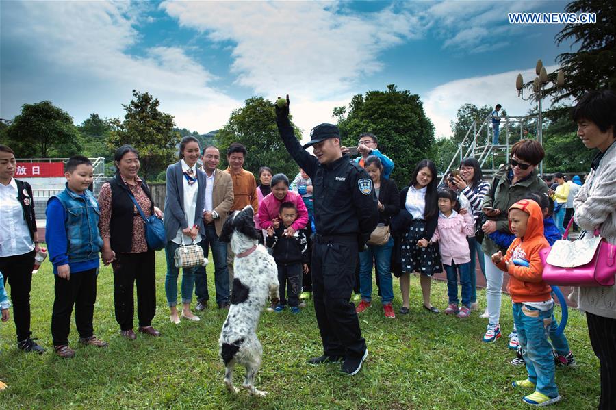 #CHINA-GUIZHOU-POLICE DOG-OPEN DAY (CN)