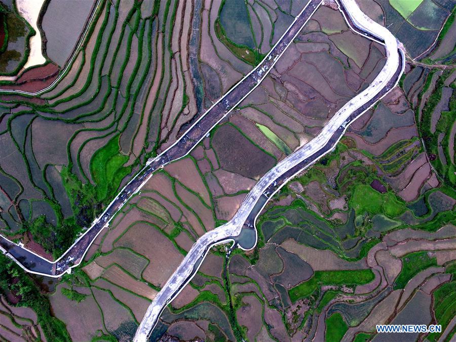 #CHINA-HUNAN-TERRACED FIELDS (CN)