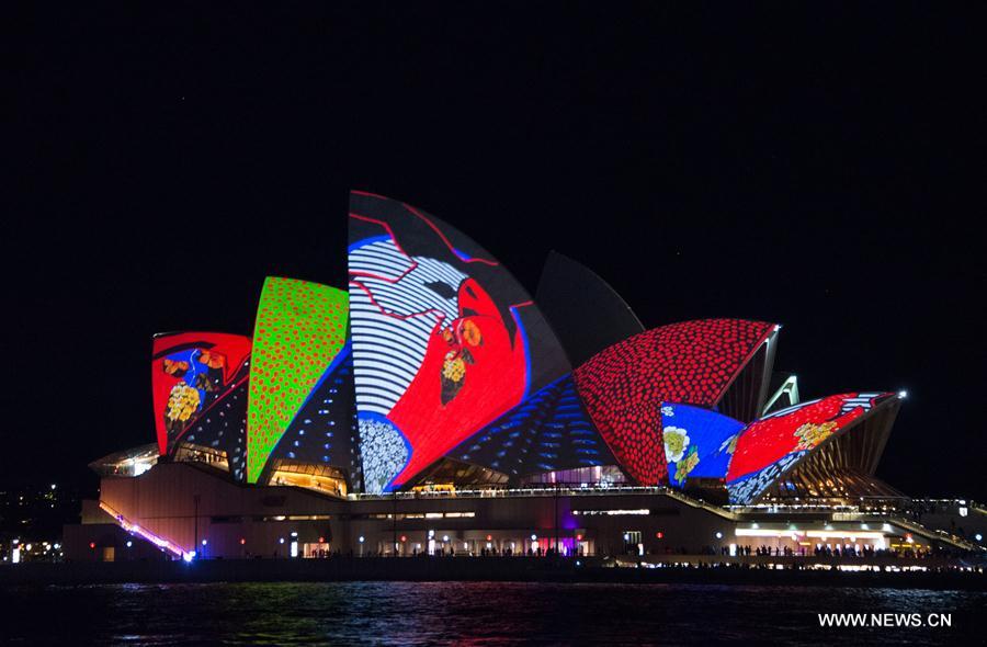 AUSTRALIA-SYDNEY-VIVID SYDNEY LIGHT SHOW