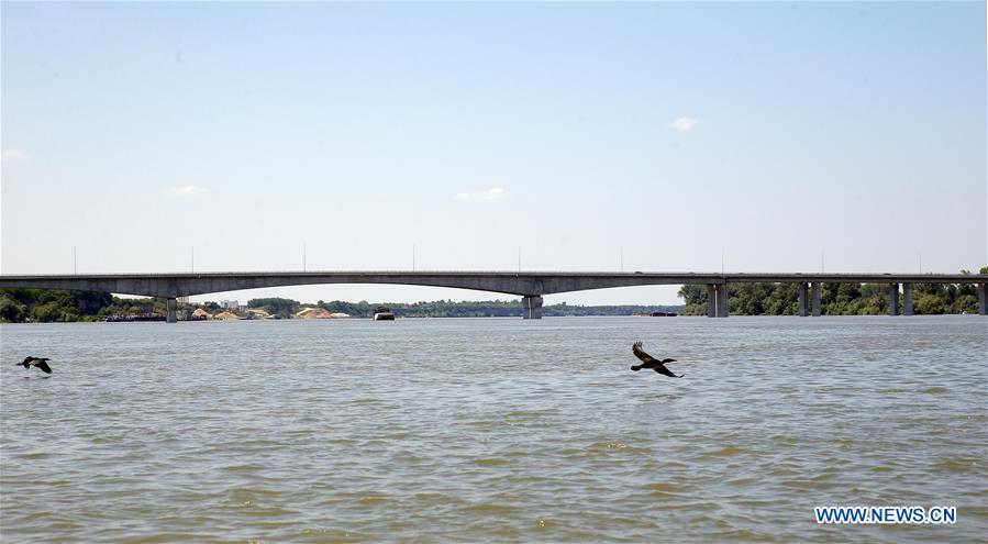 SERBIA-BELGRADE-ONE BELT ONE ROAD-PUPIN BRIDGE