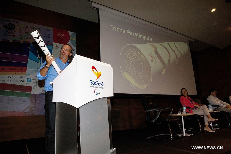 (SP)BRAZIL-RIO DE JANEIRO-PARALYMPICS-COUNTDOWN-100 DAYS