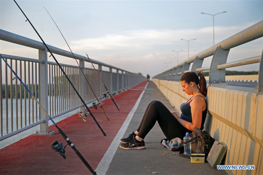 SERBIA-BELGRADE-ONE BELT ONE ROAD-PUPIN BRIDGE