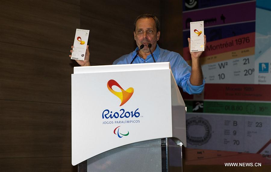 (SP)BRAZIL-RIO DE JANEIRO-PARALYMPICS-COUNTDOWN-100 DAYS