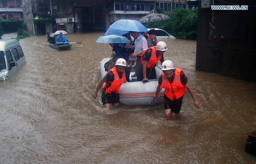 CHINA-NANCHANG-DOWNPOUR (CN)