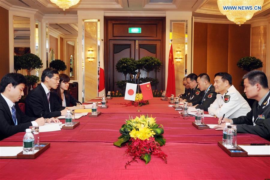 SINGAPORE-SHANGRI-LA DIALOGUE-CHINA-JAPAN-MEETING