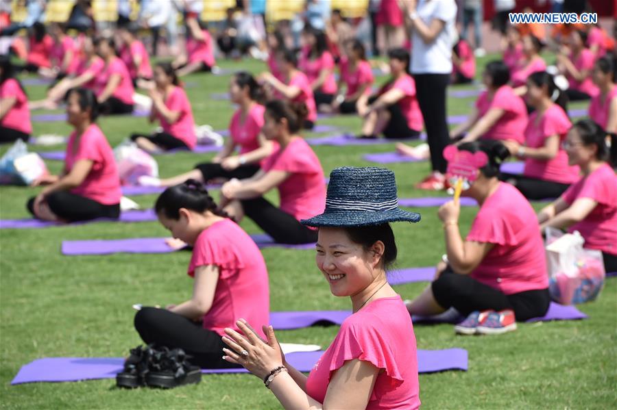 #CHINA-ANHUI-PREGNANT WOMEN-YOGA (CN)