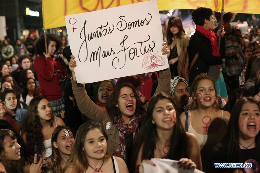 BRAZIL-SAO PAULO-SOCIETY-PROTEST