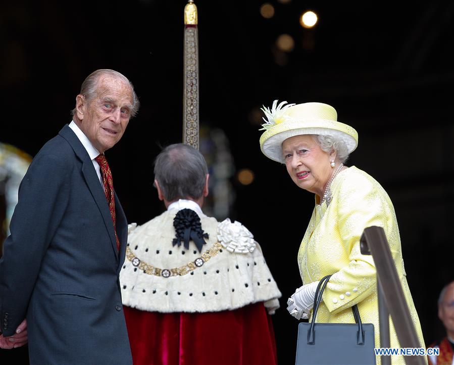 BRITAIN-LONDON-ROYAL-NATIONAL SERVICE OF THANKSGIVING