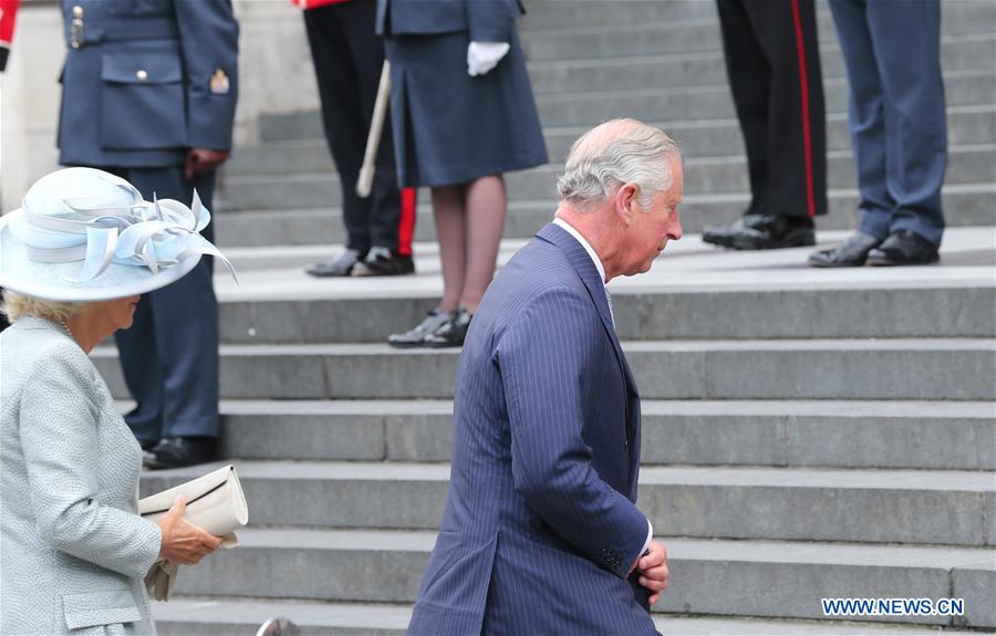 BRITAIN-LONDON-ROYAL-NATIONAL SERVICE OF THANKSGIVING