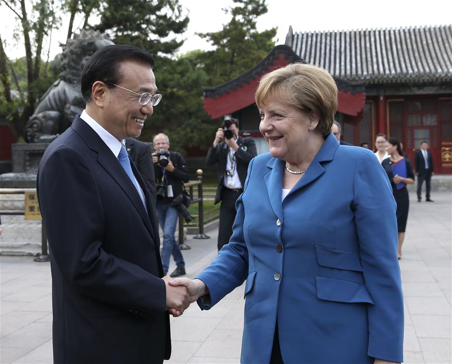 CHINA-BEIJING-LI KEQIANG-MERKEL-MEETING(CN)