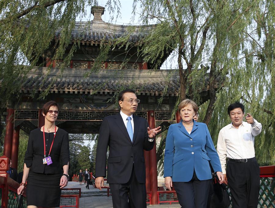 CHINA-BEIJING-LI KEQIANG-MERKEL-MEETING(CN)