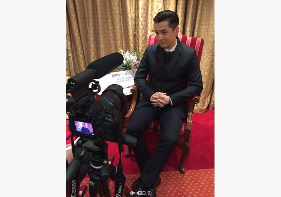 Actor Hu Ge takes Shanghai to the world