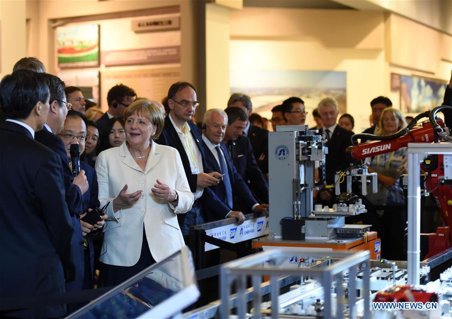 CHINA-SHENYANG-MERKEL-VISIT (CN)