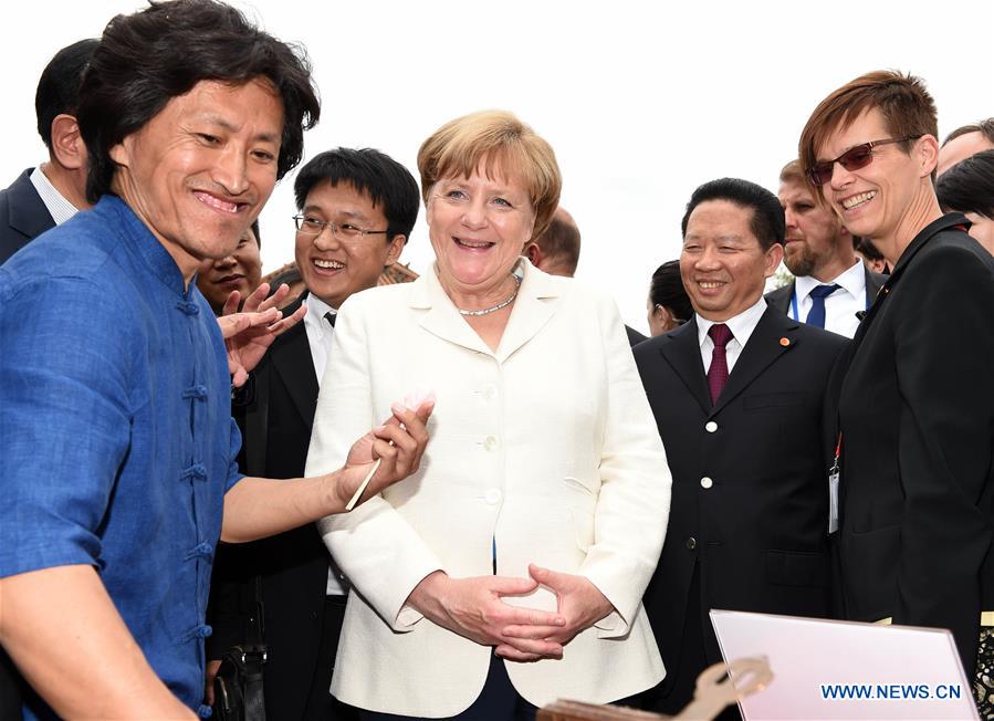 CHINA-SHENYANG-MERKEL-VISIT (CN)