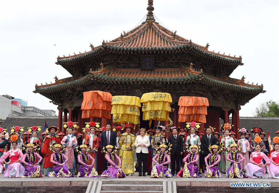 CHINA-SHENYANG-MERKEL-VISIT (CN)