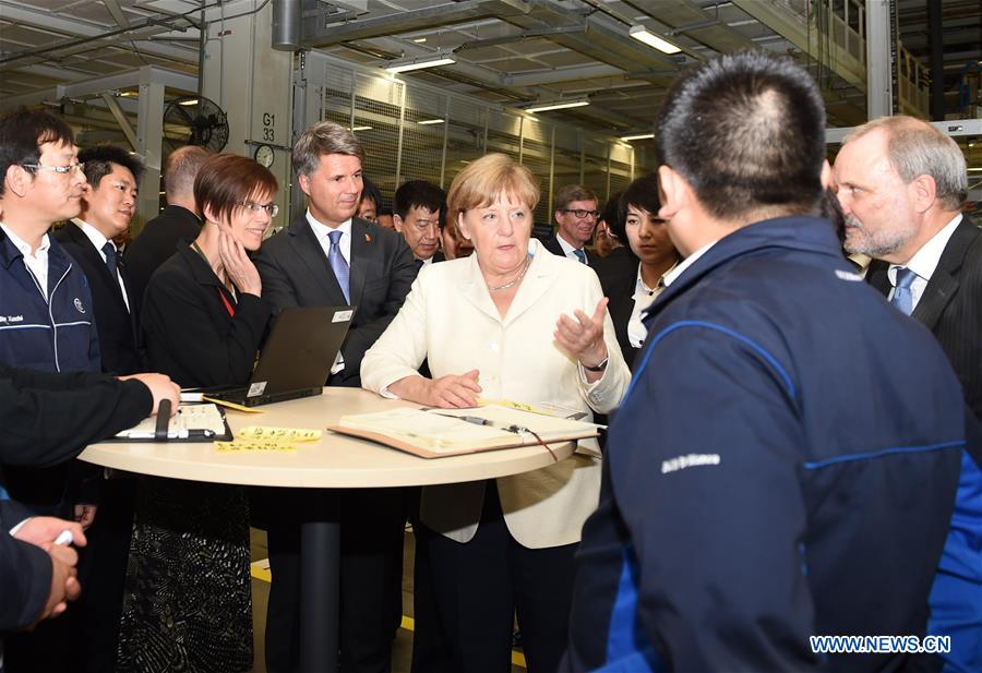 CHINA-SHENYANG-MERKEL-VISIT (CN)