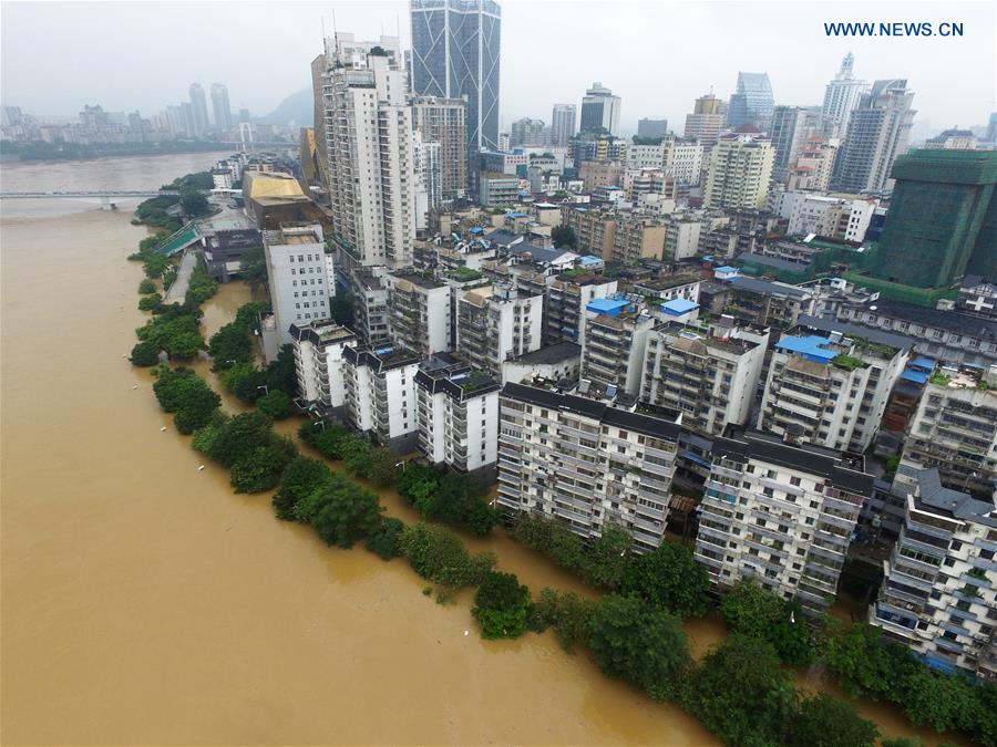 CHINA-LIUZHOU-FLOOD (CN)