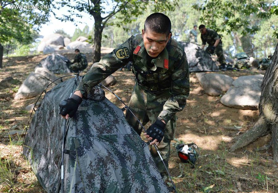 CHINA-SHANDONG-ARMED POLICE-TRAINING (CN)