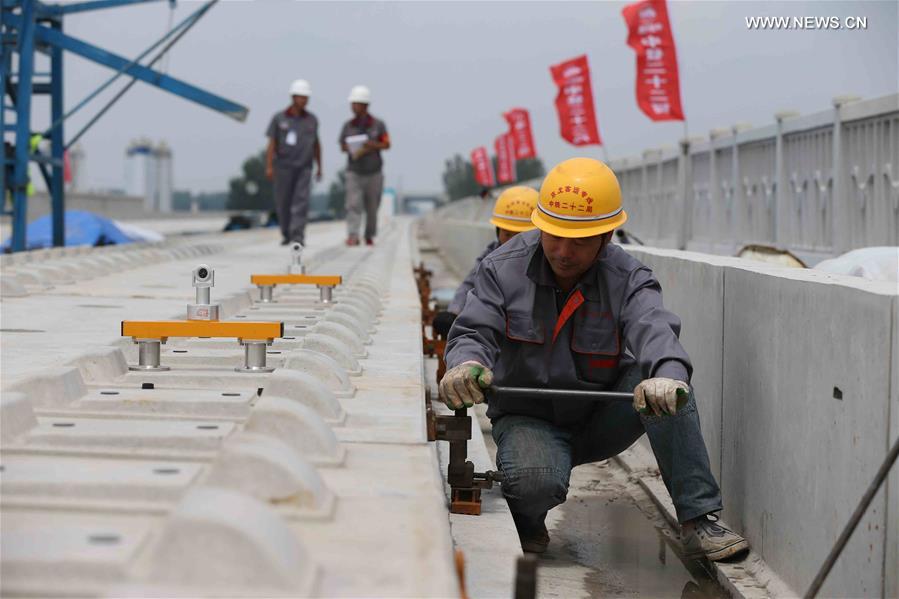 CHINA-BEIJING-SHENYANG-HIGH-SPEED RAILWAY-CONSTRUCTION (CN) 