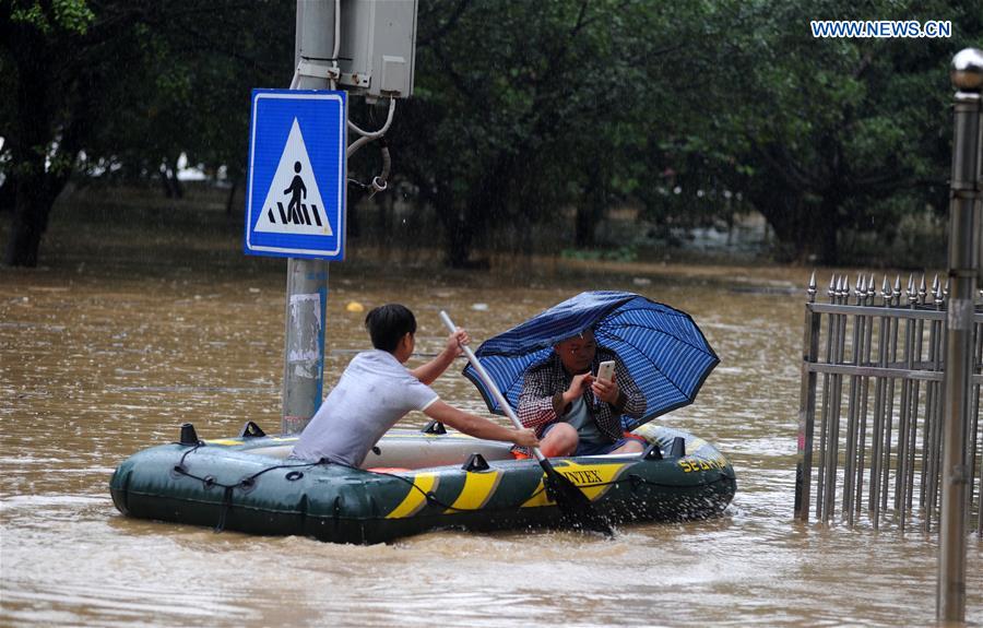 CHINA-LIUZHOU-FLOOD (CN)