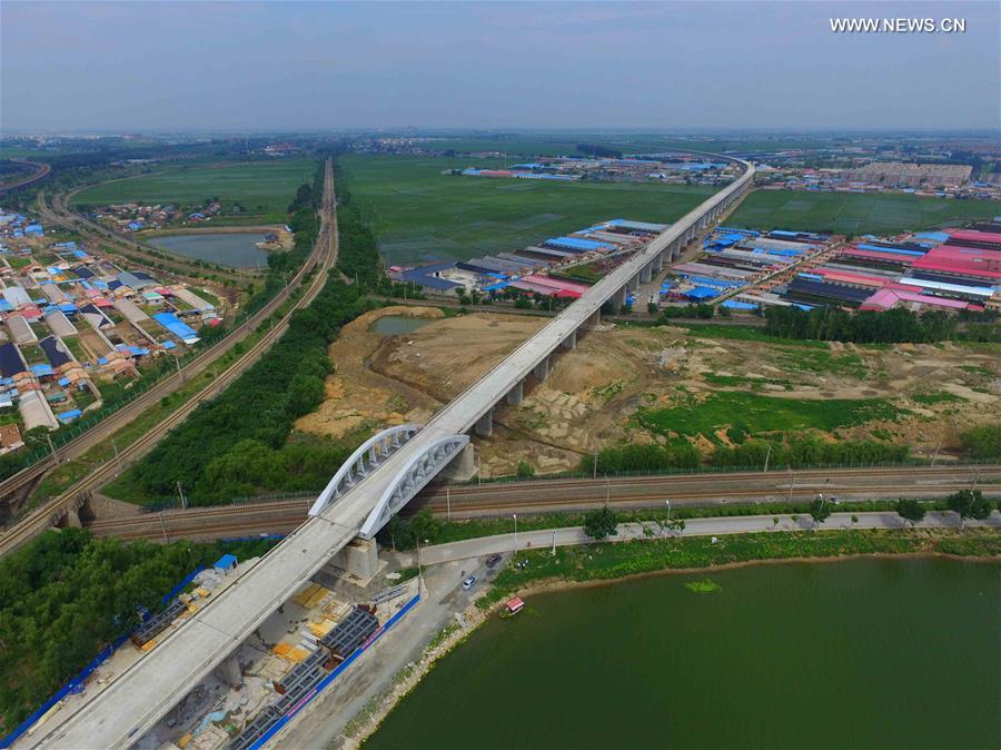 CHINA-BEIJING-SHENYANG-HIGH-SPEED RAILWAY-CONSTRUCTION (CN) 