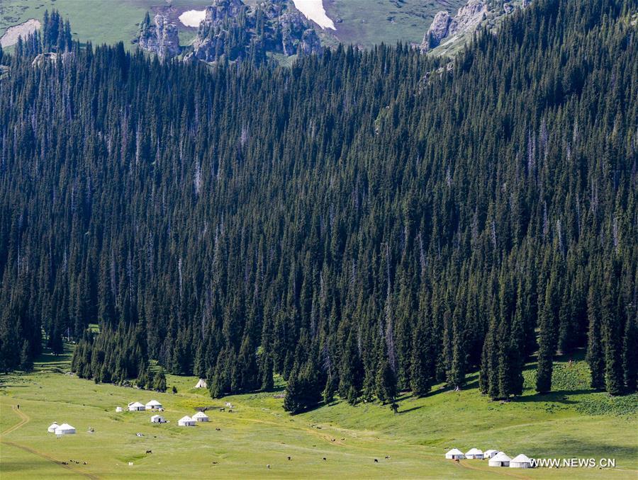 CHINA-XINJIANG-SAYRAM LAKE-SCENERY (CN)