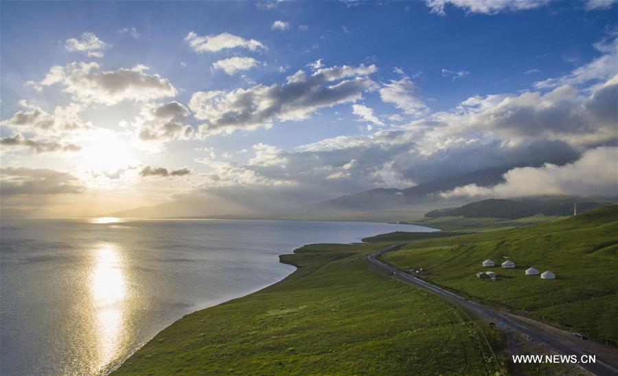 CHINA-XINJIANG-SAYRAM LAKE-SCENERY (CN)