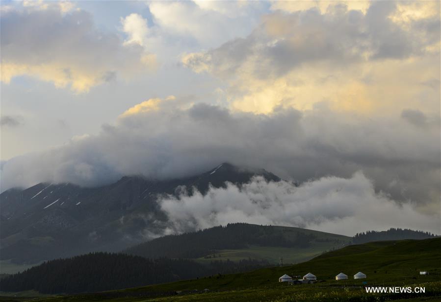 CHINA-XINJIANG-SAYRAM LAKE-SCENERY (CN)