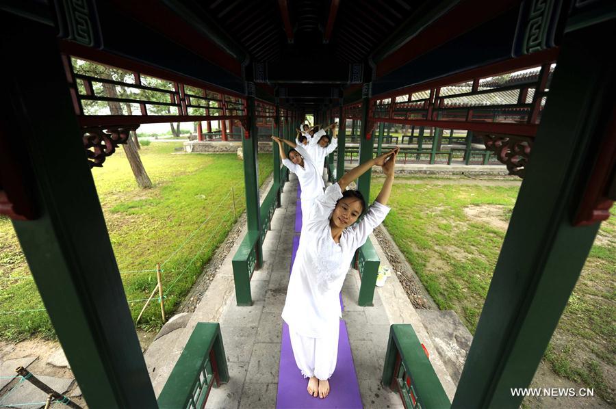 #CHINA-INT'L YOGA DAY-CELEBRATION (CN)